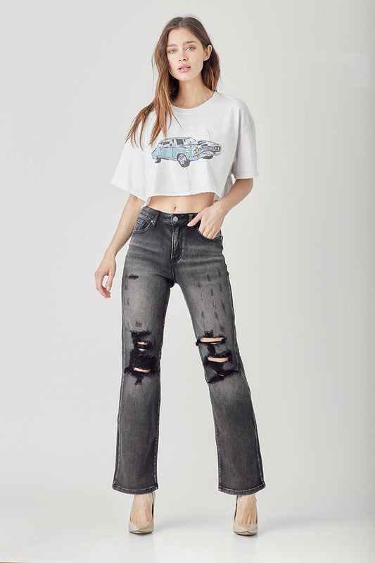 Free People Levi's Mom Jeans By Levi's in Gray