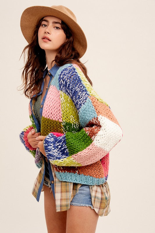 Within Colors Bold Sweater Cardigan