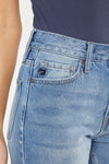 Kancan High Rise Destroyed Cropped Jeans