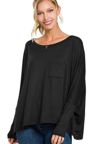 Round Neck Relaxed Fit Top