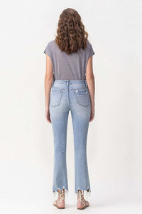 LOVERVET by Vervet High Rise Crop Flare Jeans
