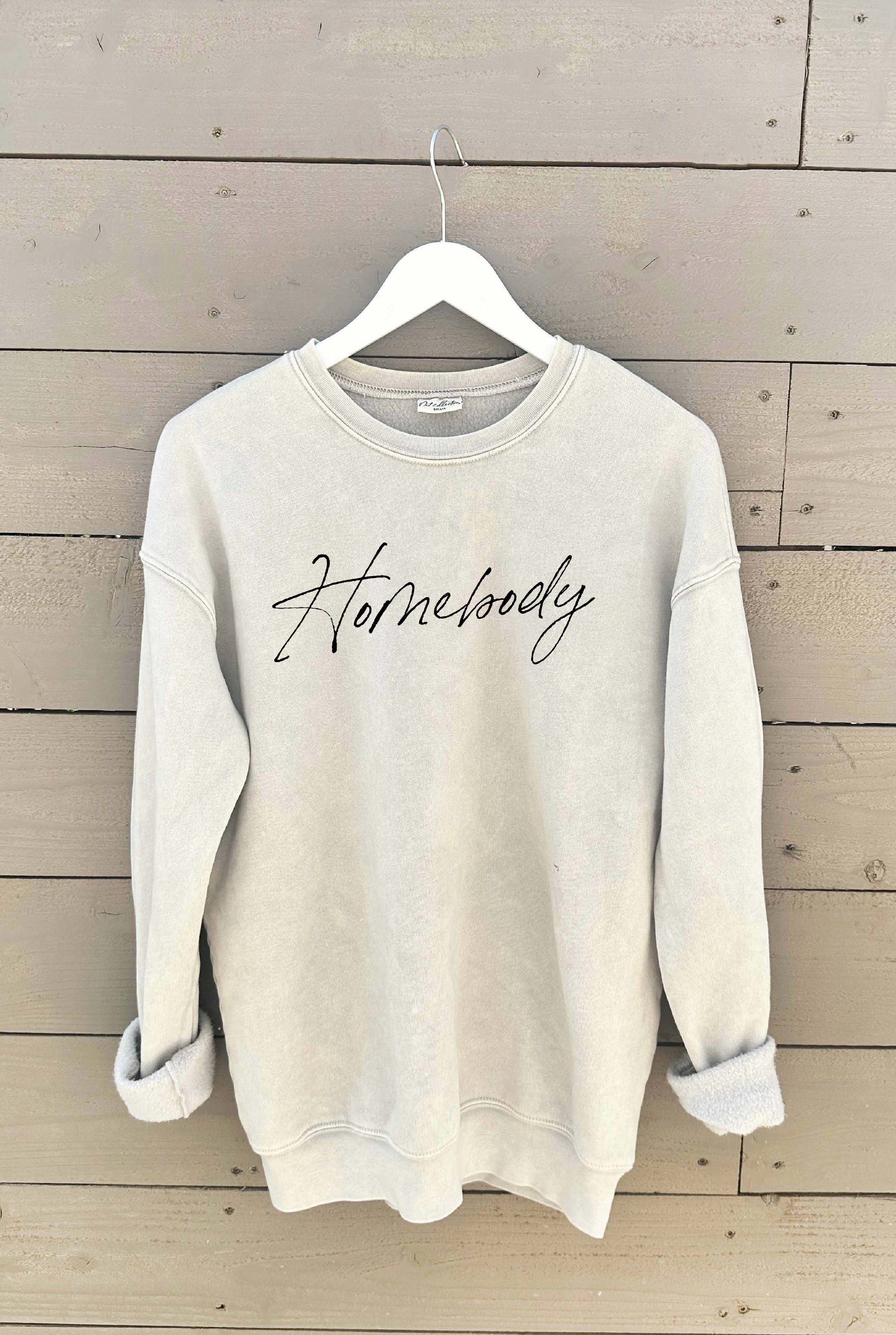 Homebody Graphic Fleece Sweatshirt