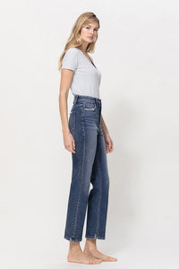 Flying Monkey High Rise Ankle Straight Jeans