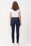 LOVERVET by Vervet Dark Wash Mid-Rise Skinny Jeans