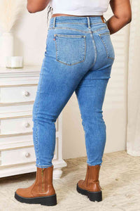 Judy Blue High Rise Classic Thermal Skinny Jeans