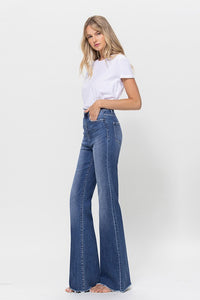 Flying Monkey Super High Rise Relaxed Flare Jeans