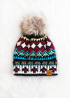 Retro Ski Bum Fleece Lined Hat