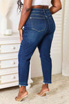 Judy Blue High Rise Released Hem Slim Fit Jeans