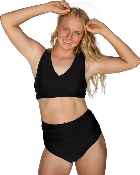 Nani Swimwear Ruched High Rise Swimsuit Bottoms - Women's