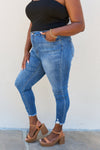 Kancan Raw Hem High Rise Skinny Jeans