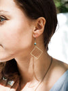 Julia Earrings - African Turquoise