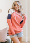 Ampersand Avenue Double Hood Sweatshirt - In Your Own Time